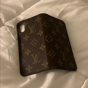 Authentic iPhone X/XS Monogram Folio Case